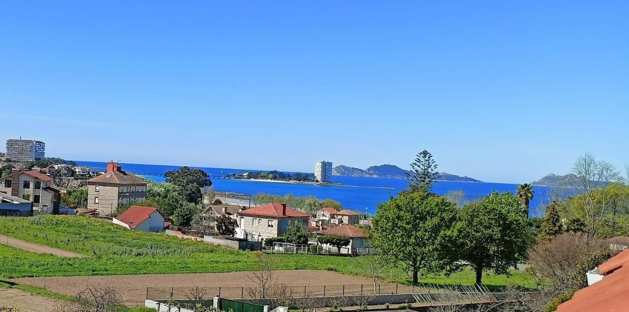 Gran Lar, 2 Hab Con Piscina Y Jardin En Samil Vigo Exterior photo